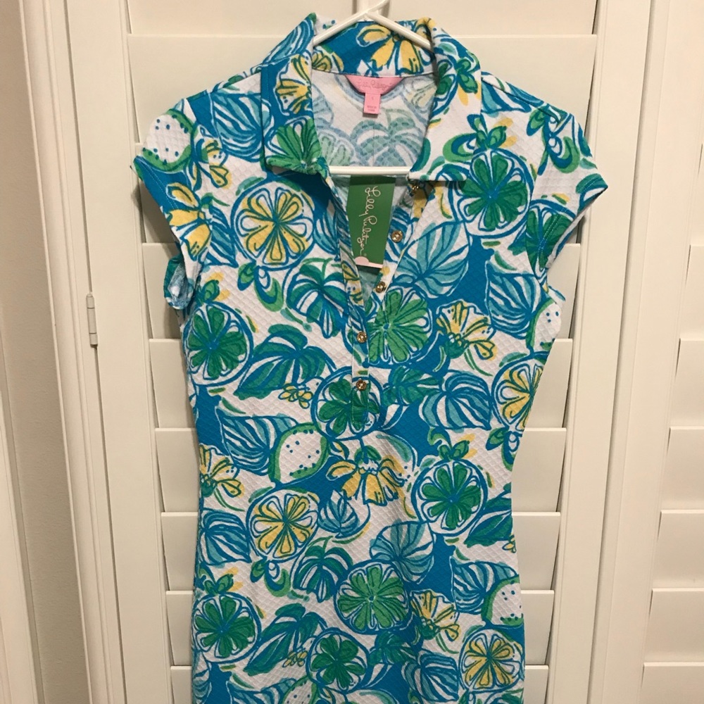 Brand New Lilly Pulitzer Lemon and Lime Dress